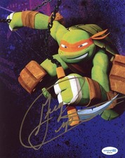 Greg Cipes "Teenage Mutant Ninja Turtles" Signed Autograph 8x10 Photo TMNT ACOA