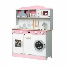 Wooden Play Kitchen Set Realistic Design Wooden Play Kitchen Colorful