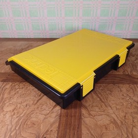 VTG 1993 LEGO Technic Black Yellow Hard Case with Vehicle Parts / Universal 8062