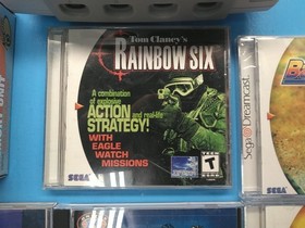 SEGA Dreamcast System One Controller All Hookups Rainbow Six