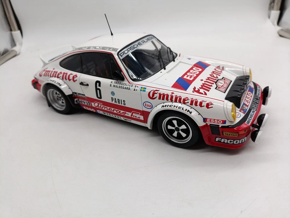 Porsche 911 Rally Monte Carlo 1982 #6 Waldegard 1/18 Ixo Models Altaya - Immagine 3 di 4