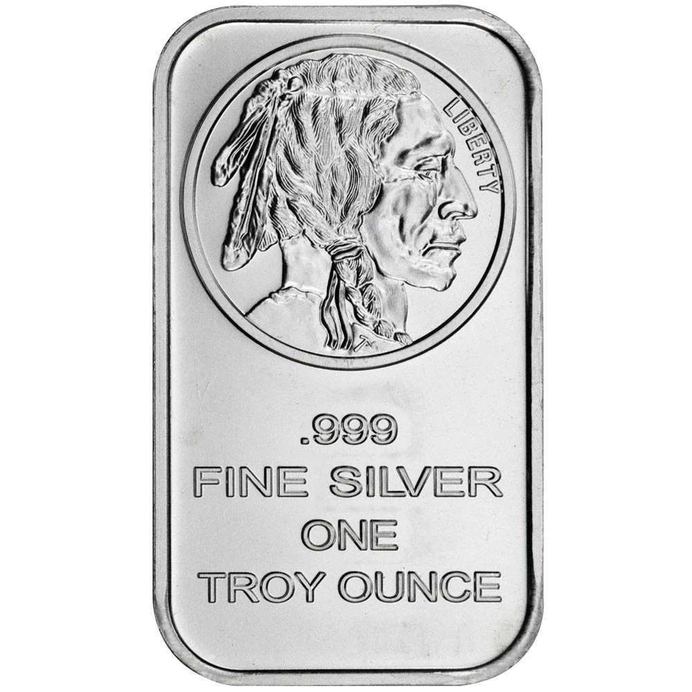 Lot of 20 - 1 Troy oz Buffalo .999 Fine Silver Bar Sealed | eBay