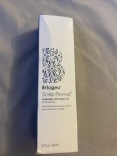 Briogeo Scalp Revival Rosemary Pre-Wash Oil 3.4 oz overnight moisture treatment