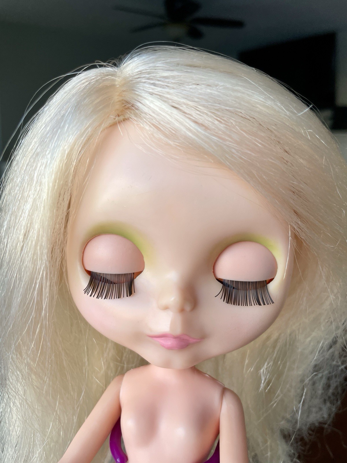 Kenner Blythe Doll 1972 Vintage Antique with Blonde Hair 6-Line Working Eyes