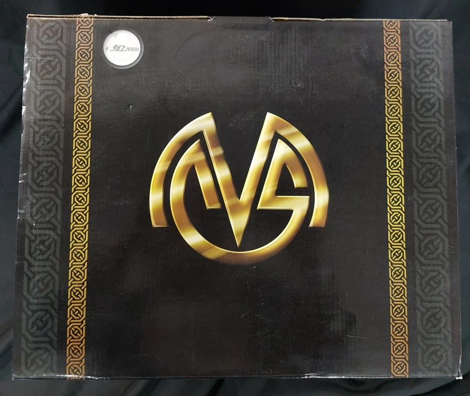 Estatua de porcelana fundida en frío Frazetta's Barbarian Moore Creations nueva en caja Foto 3 de 4