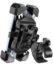 Bike Phone Holder with Vibration Dampener, Anti-Shake Motorcycle Cell Phone Hold