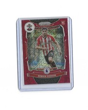 2021-22 Panini Prizm Romain Perraud #118 Red Mojo Prizm /159