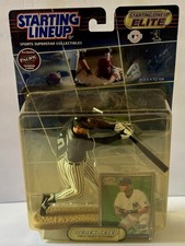 Starting Lineup Elite Derek Jeter New York Yankees Action Figure w/ Trading Card