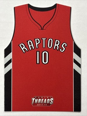2016-17 Panini Threads #13 DeMar DeRozan Raptors Team Threads Die Cuts