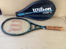 Wilson Sting Tennis Racket Midsize Graphite 4 3/8 Grip with Head Cover