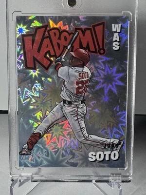 2021 Panini Absolute Juan Soto Kaboom! #K10