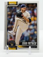 2026 Topps #217 Chad Patrick Milwaukee Brewers