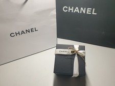 CHANEL  Jewelry Present Box  With Insert And Ribbon
