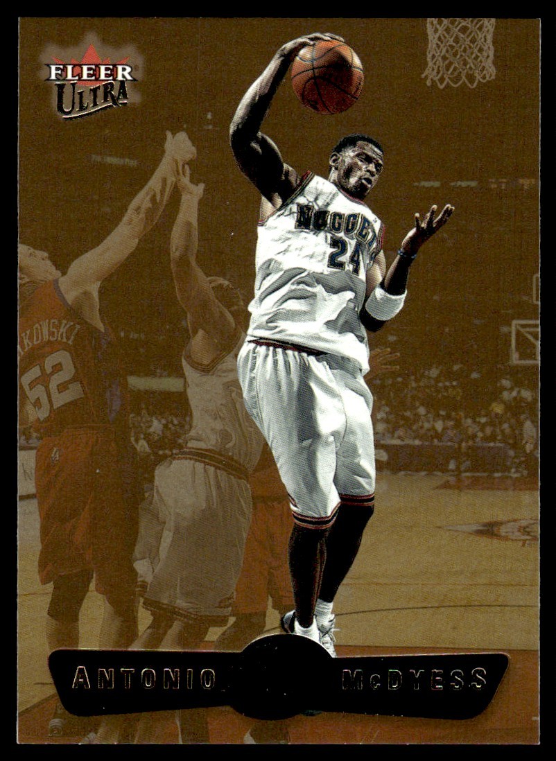 2001-02 Ultra Gold Medallion Antonio McDyess Denver Nuggets #51