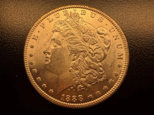 1888 P Morgan Silver Dollar - Uncirculated - Nice Luster