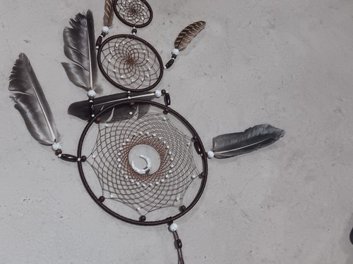 Urdeoms Wanddeko Erwachsene braun Boho Traumfänger - Bild 10 von 14