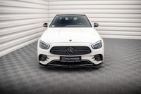 Maxton Design Frontlippe V.1 Passend FüR Mercedes E Amg-Line W213 FL Schwarz Hoc