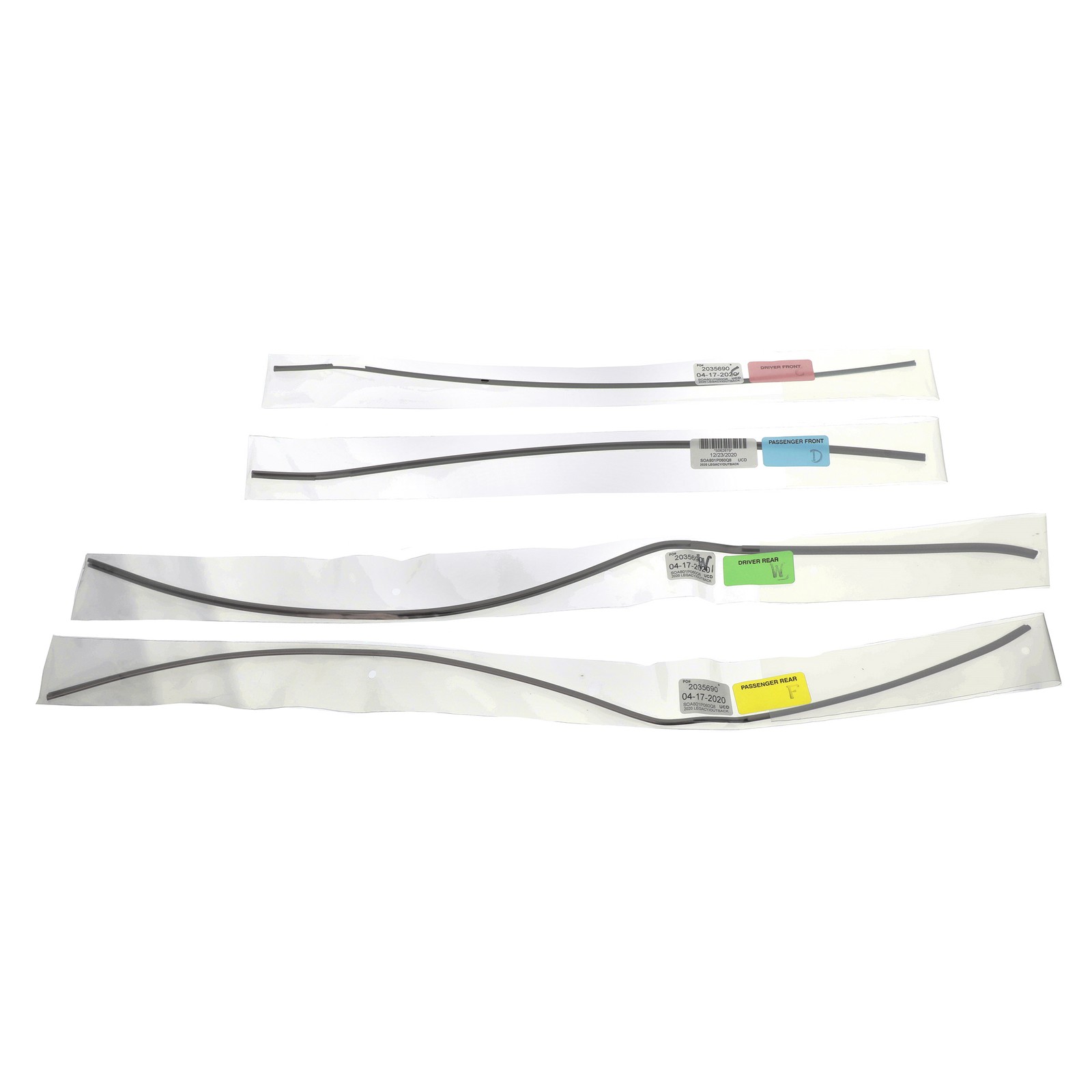 Guardas de borde de puerta para Subaru Legacy Outback (N/P SOA801P060Q8)