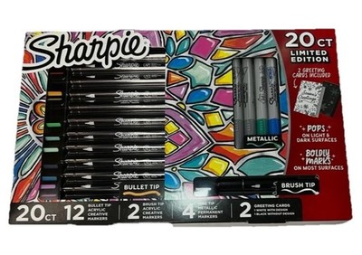 Sharpie Creative Marker Set 20ct - Acrylic Paint Markers Holiday Gift Set - NEW