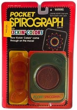 Kenner Pocket Spirograph With Kickin Colors Sealed Vintage Design Toy