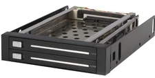 STARTECH - Twin Drive 2.5" Trayless Hot Swap SATA Mobile Rack Backplane