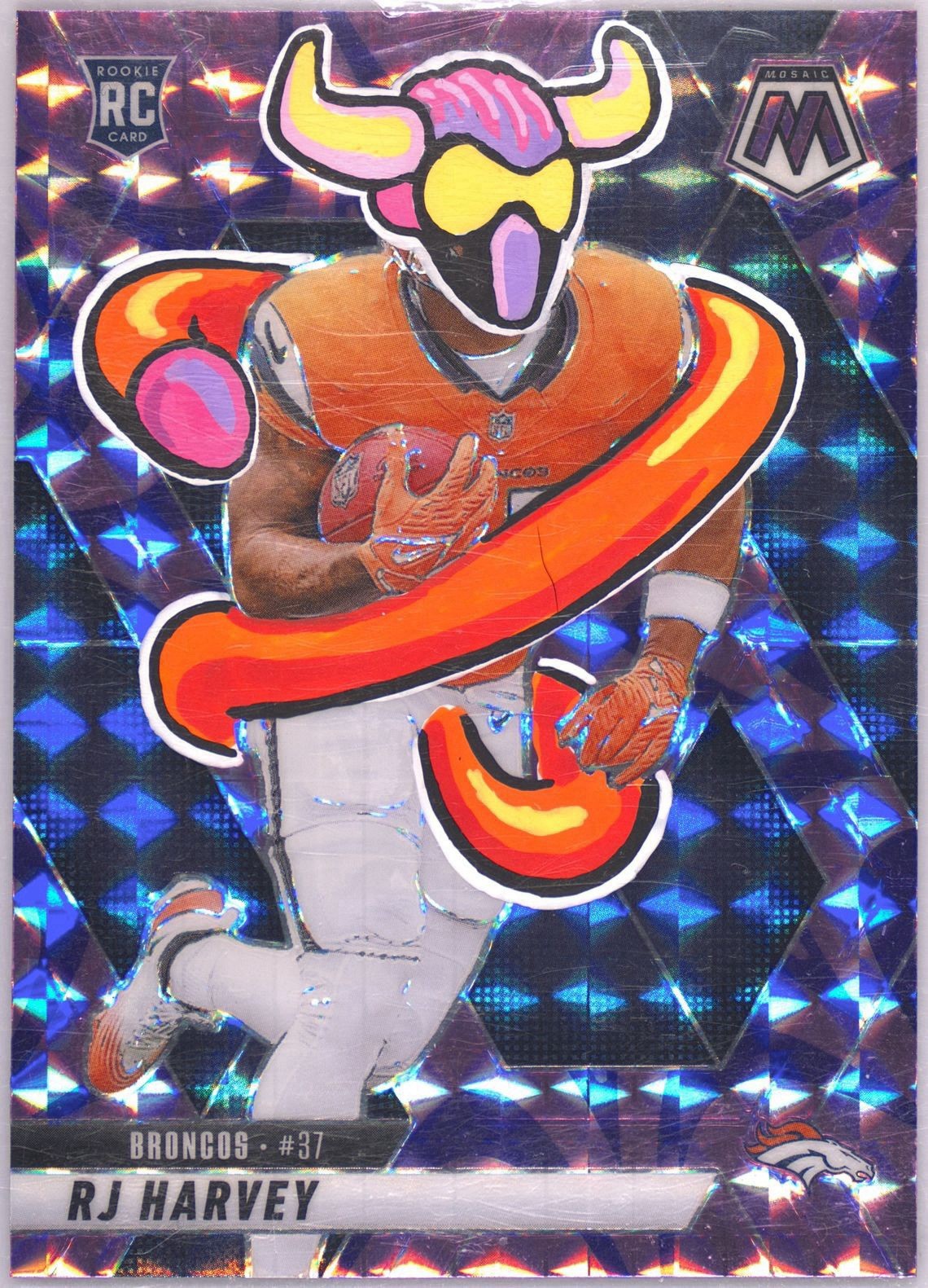 2025 Panini One Of One Art: RJ Harvey view 1