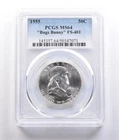 1955 Franklin Half Dollar Bugs Bunny FS-401 MS64 PCGS *6856