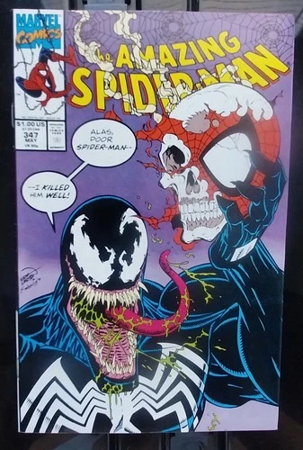 The Amazing Spider-Man 347 Marvel Comics May 1991 VF