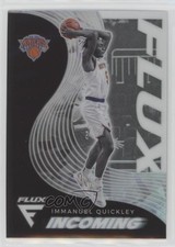 2020-21 Panini Flux Incoming Silver Prizm Immanuel Quickley #28 6l7
