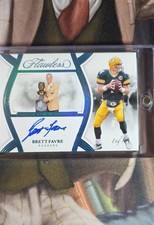 2025 Panini Flawless Football Hall Of Fame Autographs Brett Favre 1 Of 1