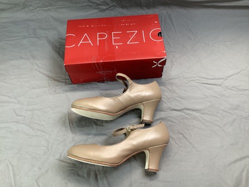 Capezio Women's Manhattan Character Pumps Dance Shoes Size 8.5W Style 653 - Picture 3 of 21