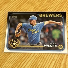 2024 Topps Update Hoby Milner #US87 Milwaukee Brewers