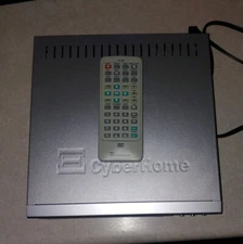 EUC CYBERHOME PROGRESSIVE SCAN DVD PLAYER MOD. CH-DVD 300 SILVER INCLUDES REMOTE
