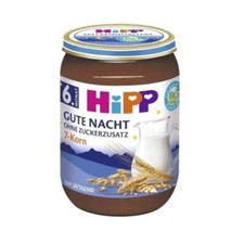 Hipp Organic 7 Grains and Milk Puree Jar