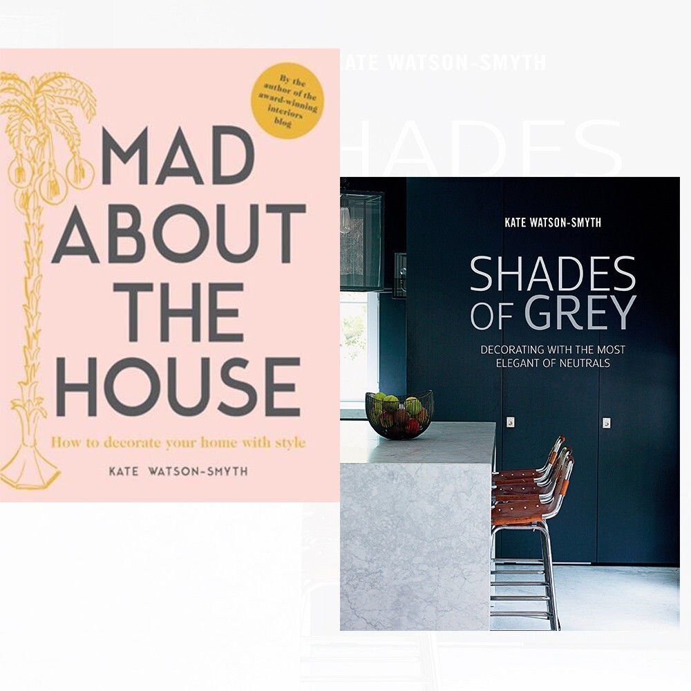 Kate Watson-Smyth Collection 2 Books Set (Mad About House, Shades of Grey) NEW