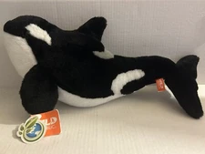 Wild Republic Orca Killer Whale 18"  Plush Stuffed Animal Toy 