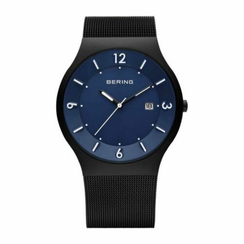 BERING Orologio Uomo 11938-003DD – Vetro Zaffiro, Design Danese Minimalista Con Data E Giorno - 4