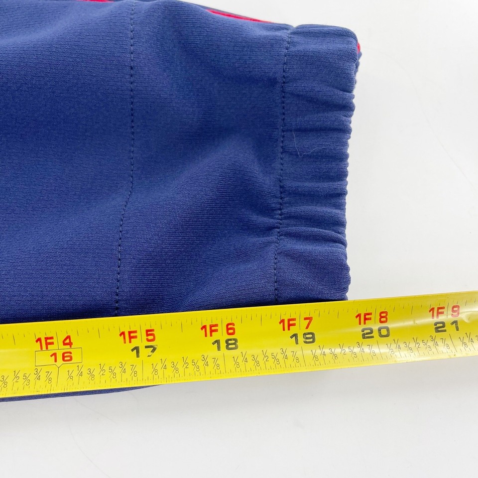 Boombah Baseball Pants Knickers Youth Size 28 Blue red piping unisex