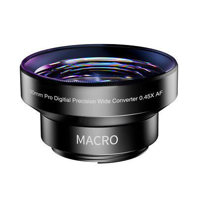 TOMLOV Digital Microscope Lens WL01,Φ 30MM 0.45x Microscopes Lens Adapter