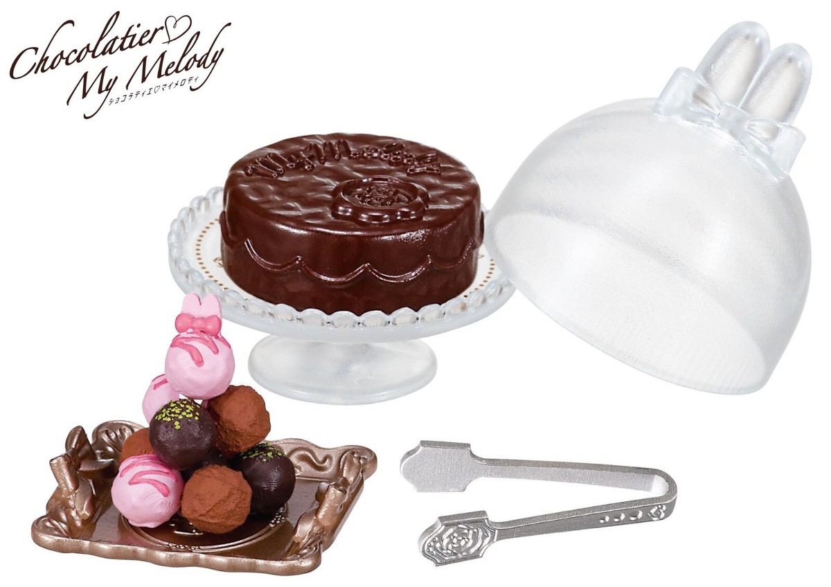 RE-MENT Sanrio Chocolatier My Melody Kuromi Chocolate Shop Mini
