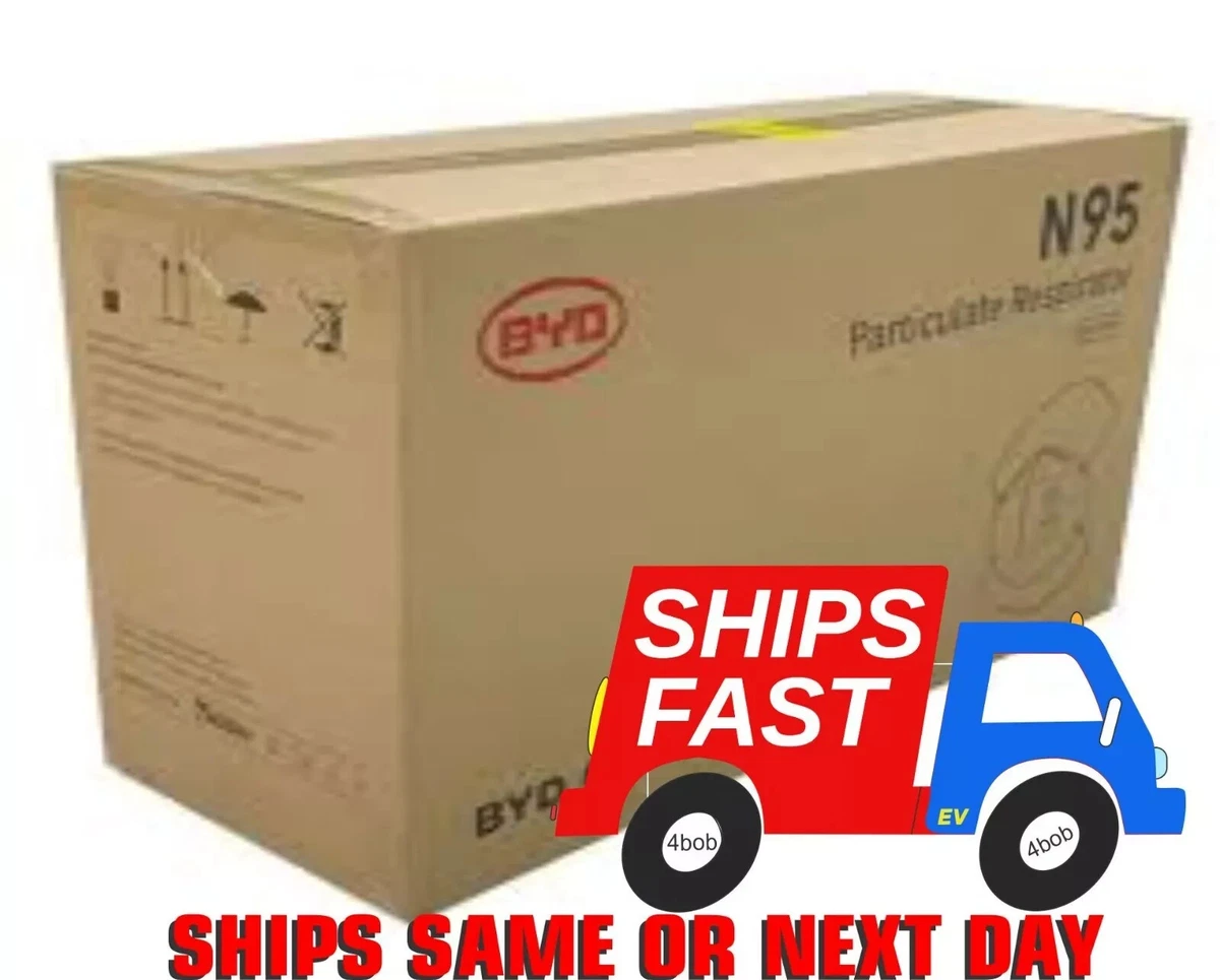 【未使用】BYD N95 マスク 個包装 大人用 960枚 FACE MASK N95 / BYD CARE❤️ N95 📦 CASE of 960PCS📦 48 BOXES PER
