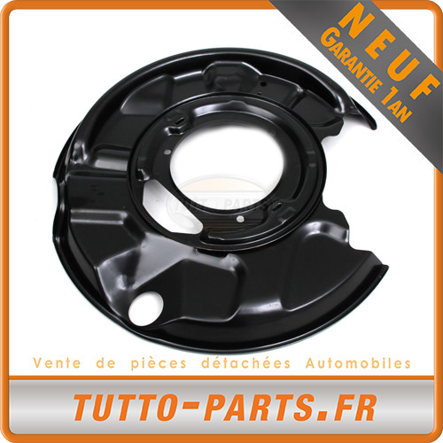 Protection de disque de frein arrière gauche pour Mercedes 190 et Classe C E en acier 2024201444