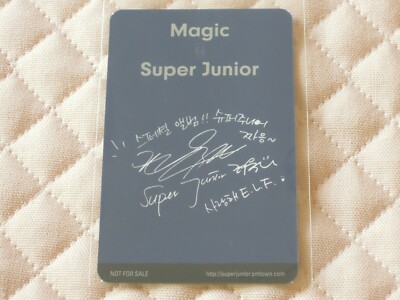 Super Junior Special Album Part.2 Magic Photocard Set SM