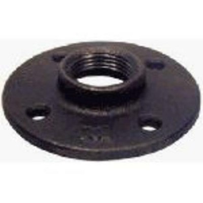 B & K 521-608BG Black Iron Floor Flange, 2'' FIP