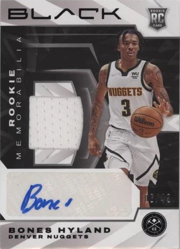 2021-22 Panini Black - Bones Hyland #RMA-BH