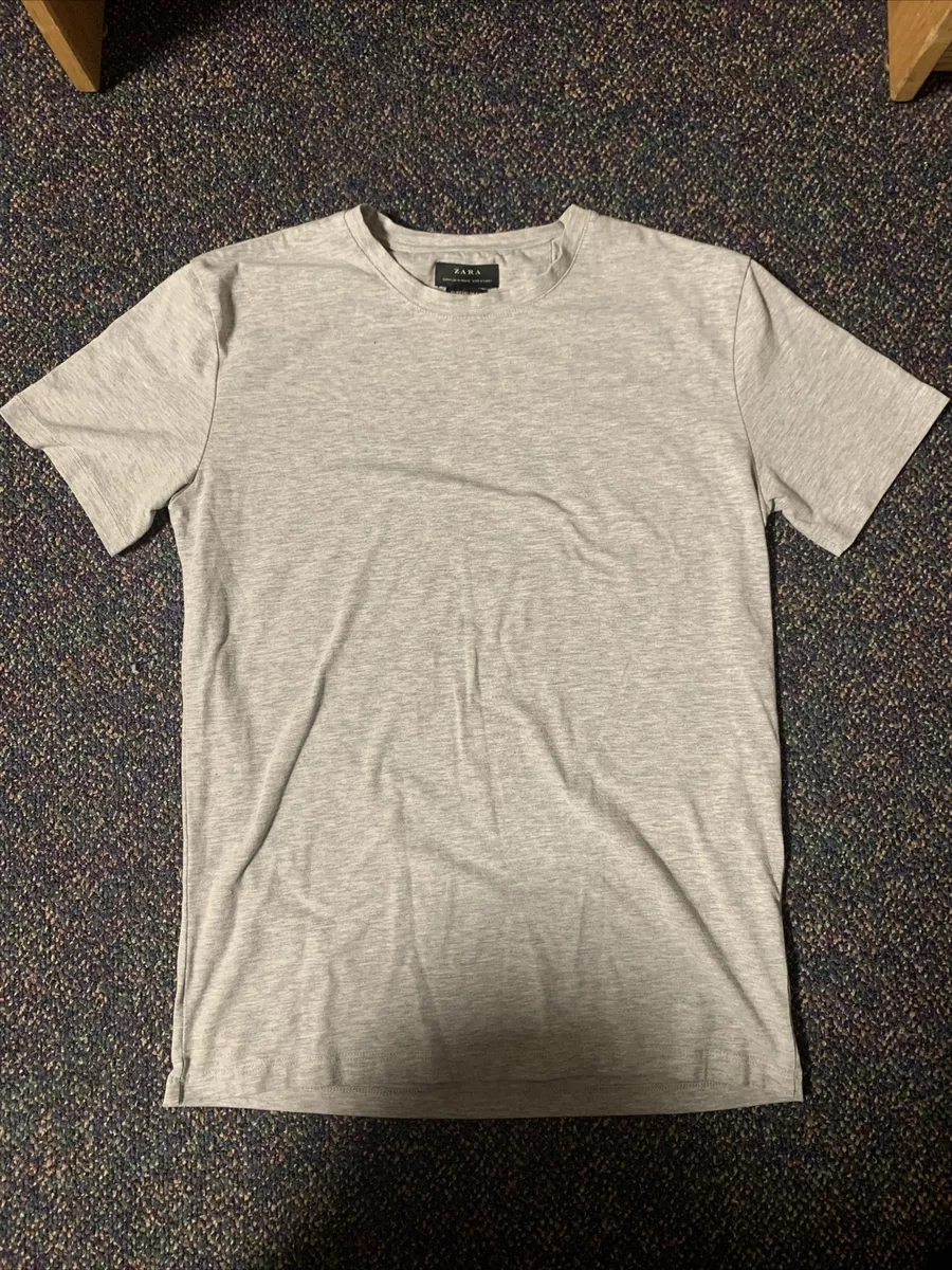 zara mens plain t shirts