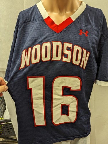 WT Woodson Cavaliers Game Used Lacrosse Jersey Under Armour L - Picture 2 of 10