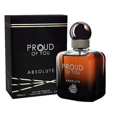 FRAGRANCE WORLD PROUD OF YOU ABSOLUTE 100ML EDP SPRAY NAGELNEU & VERSIEGELT