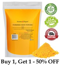 Turmeric Root Powder 2lb Raw Curcumin Curcuma longa Yellow Tumeric Spice 2 Libra