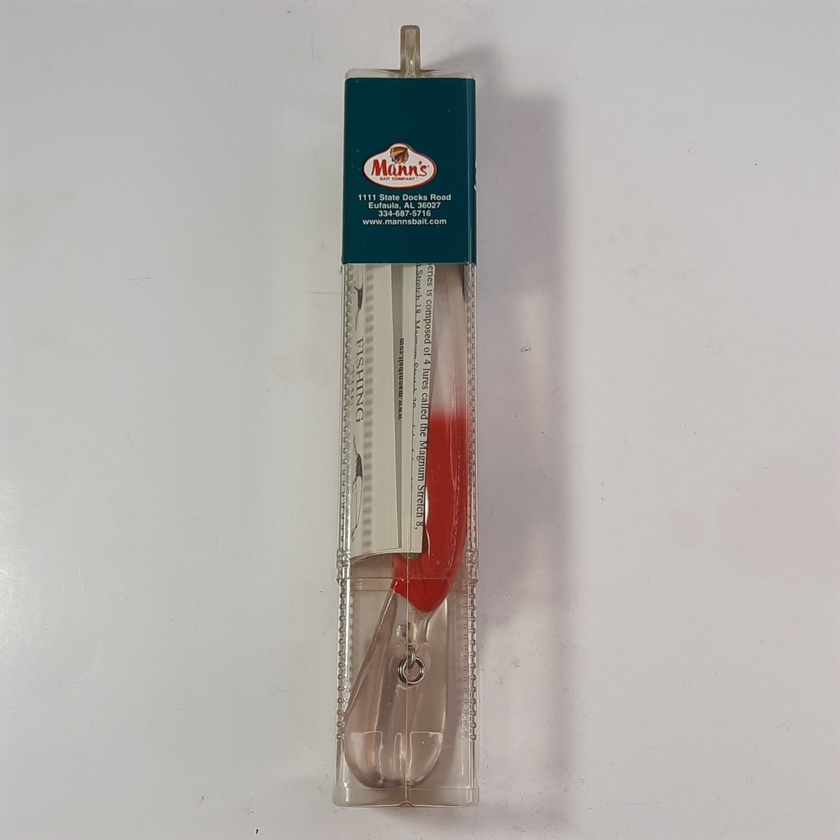 Mann's Magnum Stretch 18+ Series Lure Red Head with
